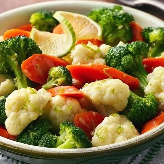 Mixed Steamed Veggie.