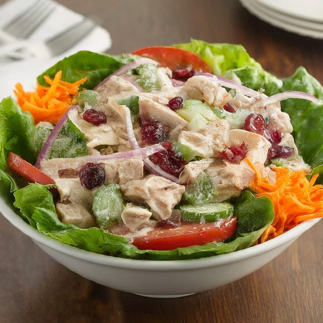 Cranberry & Chicken Salad.
