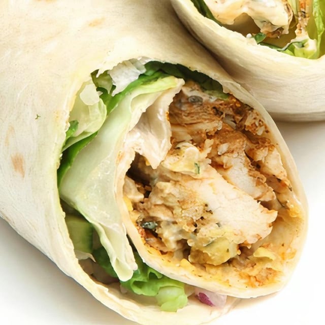 Tilapia Burger.