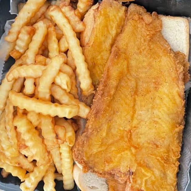 Flounder Combo ( Grilled or Fried ).
